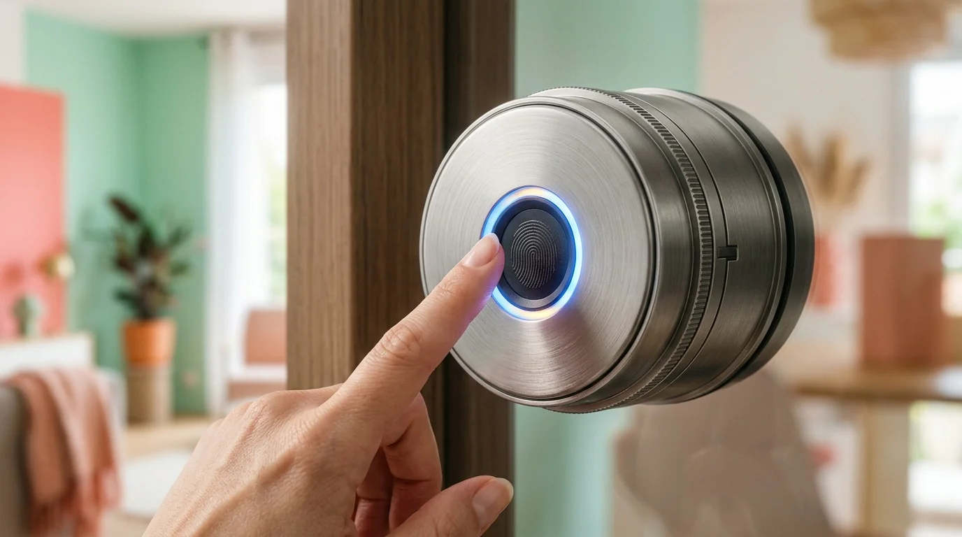 Serrure connectée smart lock à Ris-Orangis 91000 - cylindre NFC empreinte